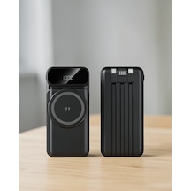 Kablosuz Powerbank 10000 Mah Siyah 15w 20w 22.5w