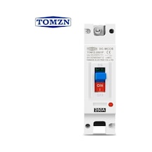 Tomzn 1p Dc 250v Dc Güneşli Panelleri Oluklu Devre Kesici Mccb Aşırı Yük Koruma Anahtarı Koruyucu Güneş Fotovoltaik Pv İçin