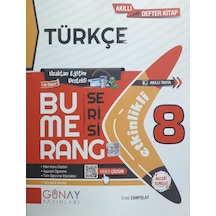 Günay 8. Sınıf LGS Türkçe Bumerang Soru Bankası Etkinlikli