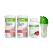 Herbalife Aylık Ekonomik Set-10 1 Ahududu 1 Ahududu Shake +100gr Çay + Shaker