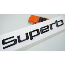 Dk Tuning Superb Yeni Nesil Bagaj Siyah Abs Yazı Logo Skoda İle U