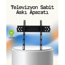 Universal - 216 - Tv Askı Aparatı 32-65 İnç Güçlü Çelik Gövde - Zero-hls - Sağa-sola Ayar