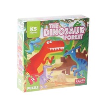Prs 32703 The Dinosaur Forest Pre School Puzzle 12 Parça