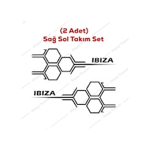 Ibiza Kapı Altı Sticker Seat Ibiza Sticker Ibiza Oto Sticker