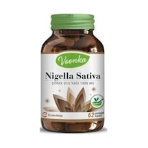 Voonka Nigella Sativa 62 Kapsül Çörek Otu Yağı Voonka Nigella Sativa 62 Kapsül Çörek Otu Yağı