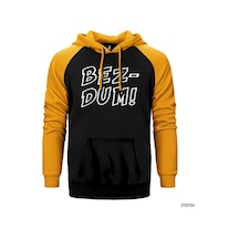 Bezdum Da Sarı Renk Reglan Kol Sweatshirt / Hoodie