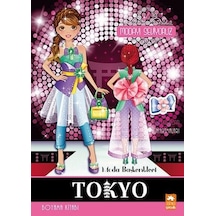 Moda Başkentleri Tokyo - Modayı Seviyoruz - Şık Aksesuar Çıkartmaları - Boyama Kitabı - Roberta Masidlauskyte - Eksik Parça