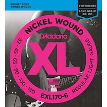 Daddario EXL170-6 6 Telli Bas Gitar Teli (32-130)
