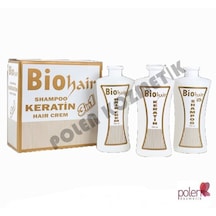 Bio Hair Keratin 5 Ay Kalıcı Brezilya Fönü 3'lü Set 700 ML