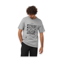 Salomon Lc2218800 Running Graphic Ss Tee M Gri Erkek T-shirt