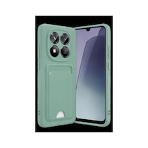 Xiaomi Redmi Note 15 Pro 4g Kelvin Kartvizitli Silikon - Açık Yeşil