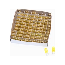 Vkemall Led Işık T10 Araç Fişi Ampul 12v5w Halojen Lamba, Gösterge Lambası, Genişlik Gösterge Lam