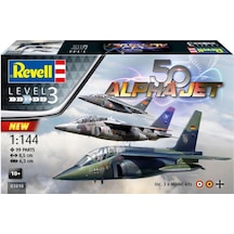 Revell Model Kit 1:144 Alpha Jet 50.yıl 03810