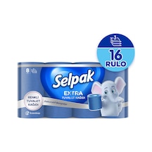 Selpak® Extra Renkli Tuvalet Kağıdı 2 x 8'li