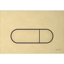 VitrA Root Round Kumanda Paneli, Fırçalı Altın 740-2225