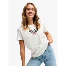 Roxy Ocean Road Art Kadın T-shirt-erjzt06015 Kırık Beyaz