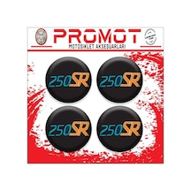 250sr Uyumlu Damla Sticker 4cm-4 Adet 02 Diğer