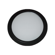 Atlantis 24w Sıva Üstü Panel Led Beyaz Yuvarlak Çap 23 Cm Soğutuculu 1920 Lm 220v Siyah Beyaz - Siyah