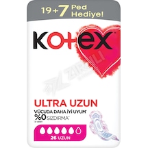 4 Adet Kotex Ultra Dev Eko Uzun 26'lı