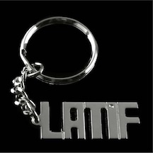 Latif - 956 - - Novapazr - İsimli Anahtarlık- Çok Renkli