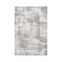 Kartela Halı Lora Halı Kaymaz Taban Makinede Yıkanabilir Halı Açık Gri - 200 X 300 Cm