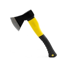 Orret Home Plastik Fiber Saplı Balta Nacak, Kaymaz Silikon Saplı Kamp Baltası, Odun Kesme Baltası, Küçük Bahçe İşleri Ve Kamp İçin Dayanıklı El Baltası