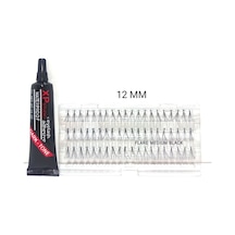 Xp Takma Kirpik Yapıştırıcısı Dark + Takma Tekli 12 MM