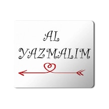 Selvi Boylum Al Yazmalım Baskılı Mousepad Mouse Pad