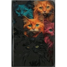 Deffter Just Art-ıficial Defter Cats 64539-8 Çok Renkli