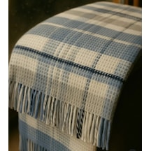 Dinarsu Cozy Life Tv Battaniyesi Mavi Buz Mavisi