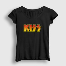 Presmono Kadın Logo Kiss T-Shirt