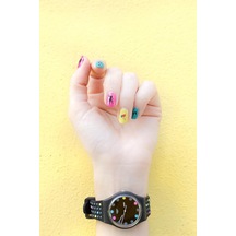 Eğlence Sembolleri Tırnak Dövmesi, Tırnak Tattoo, Nail Art, Tırnak Sticker