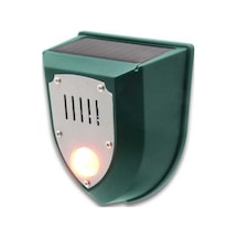 Besthome1 Yeşil N911m Modeli, Güneş Enerjili Uyarı, 129db Ses Işıklı, 5-8m Hareket Algılama, Ip55 Su Geçirmez, 4 Vitesli