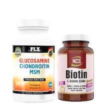 Glucosamine Chondroitin Msm 180 Tablet+biotin 120 Tablet