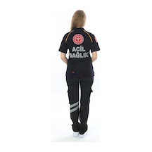 Yeni Acil Sağlık Lakost Kısa Kol T-shirt Lacivert