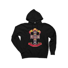 Guns N Roses Appetite For Destruction Siyah Kapşonlu Sweatshirt Hoodie