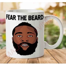 1-1080 James Harden Fear The Beard İki Tarafı Baskılı Kupa Bardak.jpg
