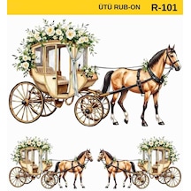 Ütü İle Rub On Transfer Kağıdı R-101 30x30 Cm