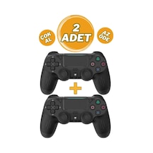 PS4 Joystick Tablet Telefon Pc Uyumlu Titreşimli Oyun Kolu 2 Adet