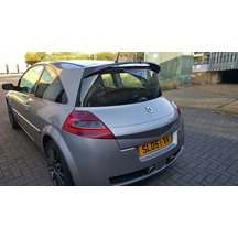 Renault Megane 2 Hb Cam Üstü Spoiler 2002-2012 Mükemmel Görünüm Boyalı Parlak Spoiler