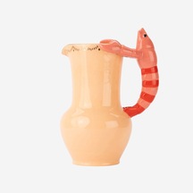 İstakoz Saplı Turuncu Dolomit Sürahi 1200 Ml