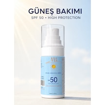 Minia Bahçe Yüz ve Vücut İçin Yüksek Koruyucu Güneş Kremi SPF50 50 ML