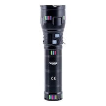 Wison Ws-1150 Uzun Menzilli 60 Watt 5500 Lümen Profesyonel Güçlü El Feneri Çok Renkli