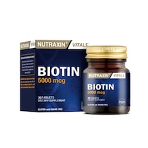 Nutraxin Biotin 5000 Mcg Takviye Edici Gıda 30 Tablet