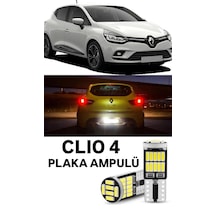 Renault Clio 4 Led Plaka Aydınlatma Ampulü Beyaz Canbus'lu