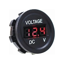 28 Mm 8 Volt - 32 Volt Arası Çalışabilen Pano Tipi Voltmetre N11.869