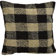 Zehra Abla Halı Yeni El Dokuma Dekoratif Kilim Kırlent Yastık Kılıfı 6774 Çok Renkli