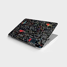 Laptop Sticker Bilgisayar Notebook Pc Kaplama Etiketi Formüller Matematik