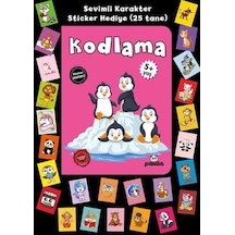 Stickerlı 5+ Yaş Kodlama - Yqbx-635045