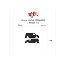 Transporter Basık Araç Sticker